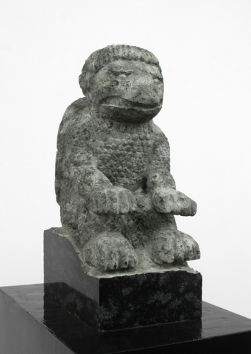 Tortoise Boy<br /><br />2009<br />Diabas<br />50 x 30 x 20 cm